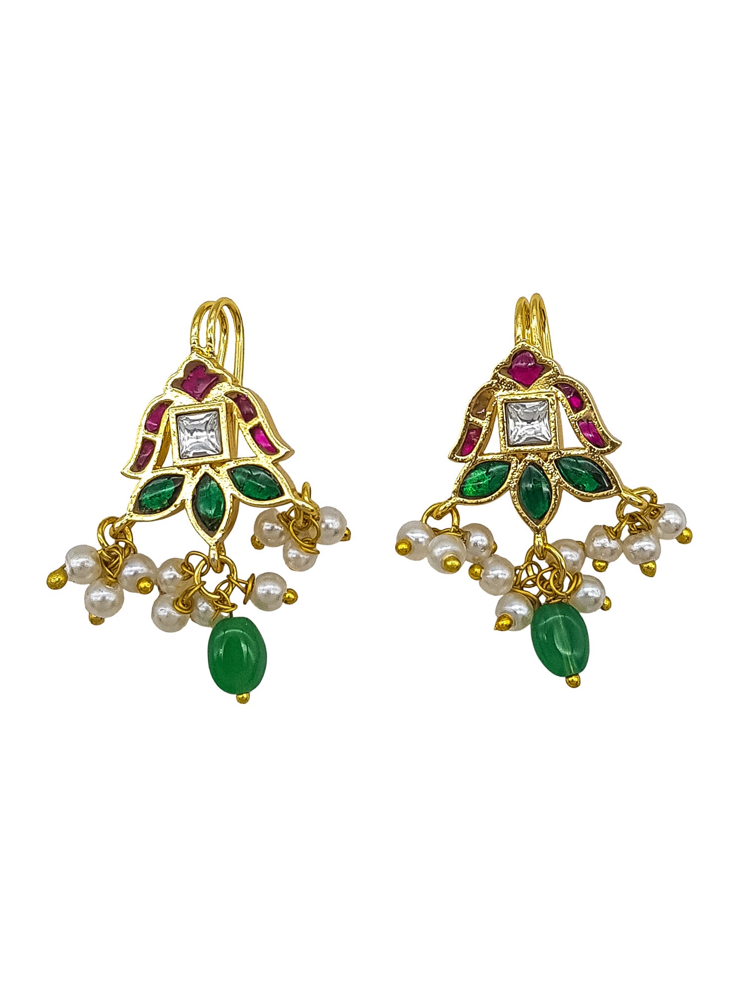 Premium Jadau Bugadi Earrings