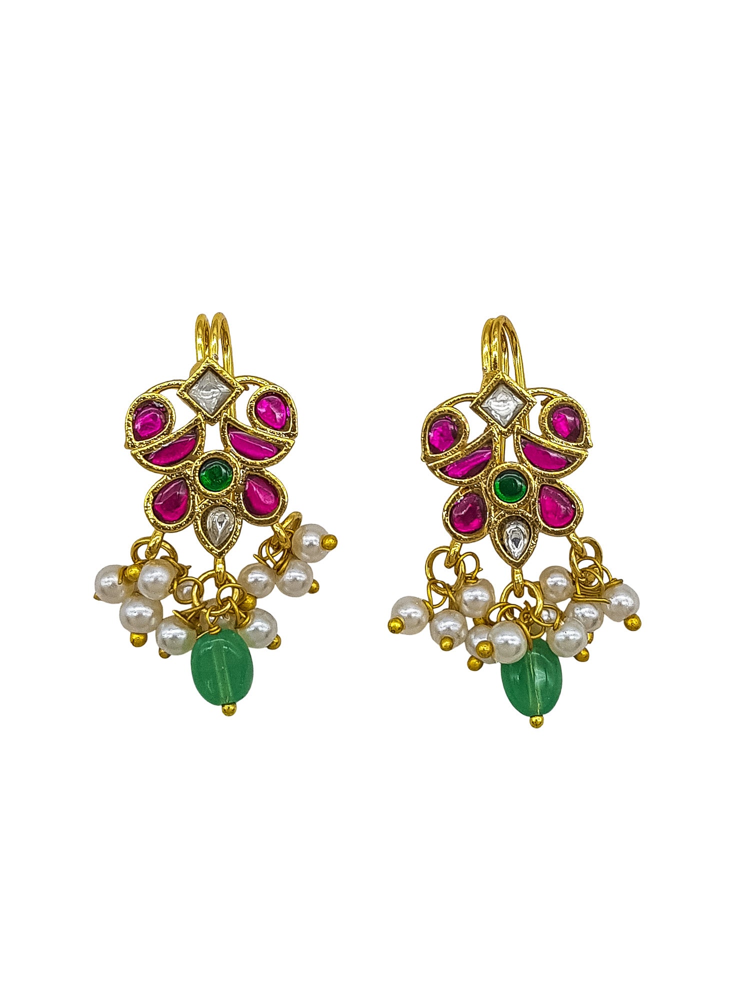 Premium Jadau Bugadi Earrings