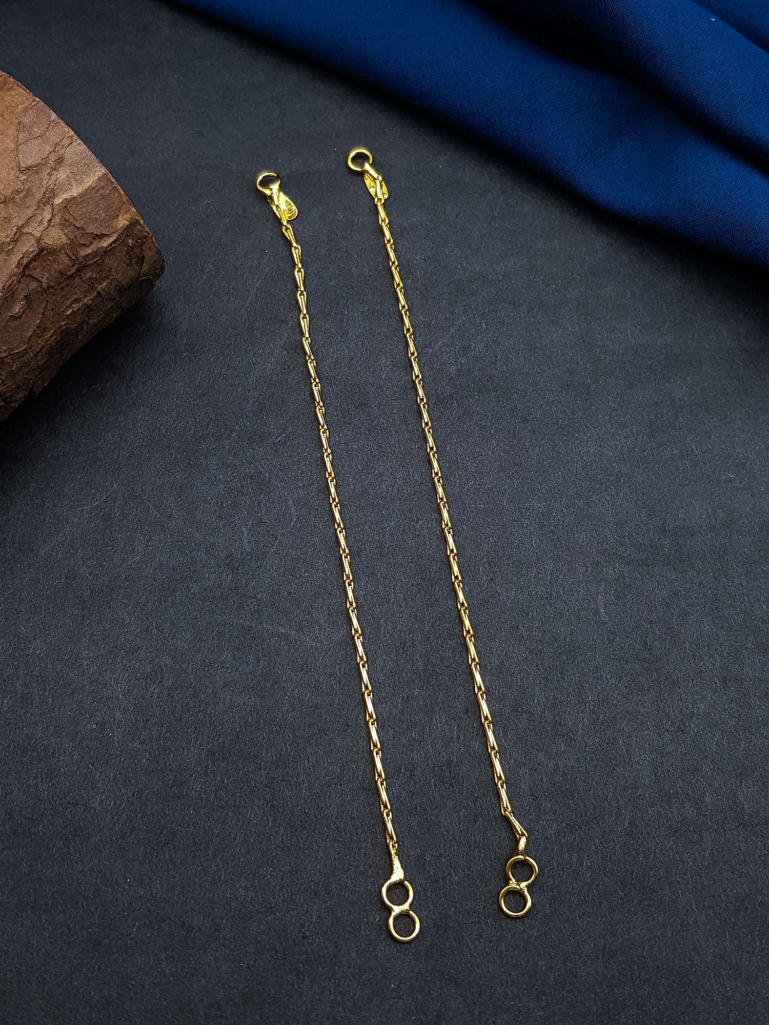 Gold Plated Plain Single Line Maatil