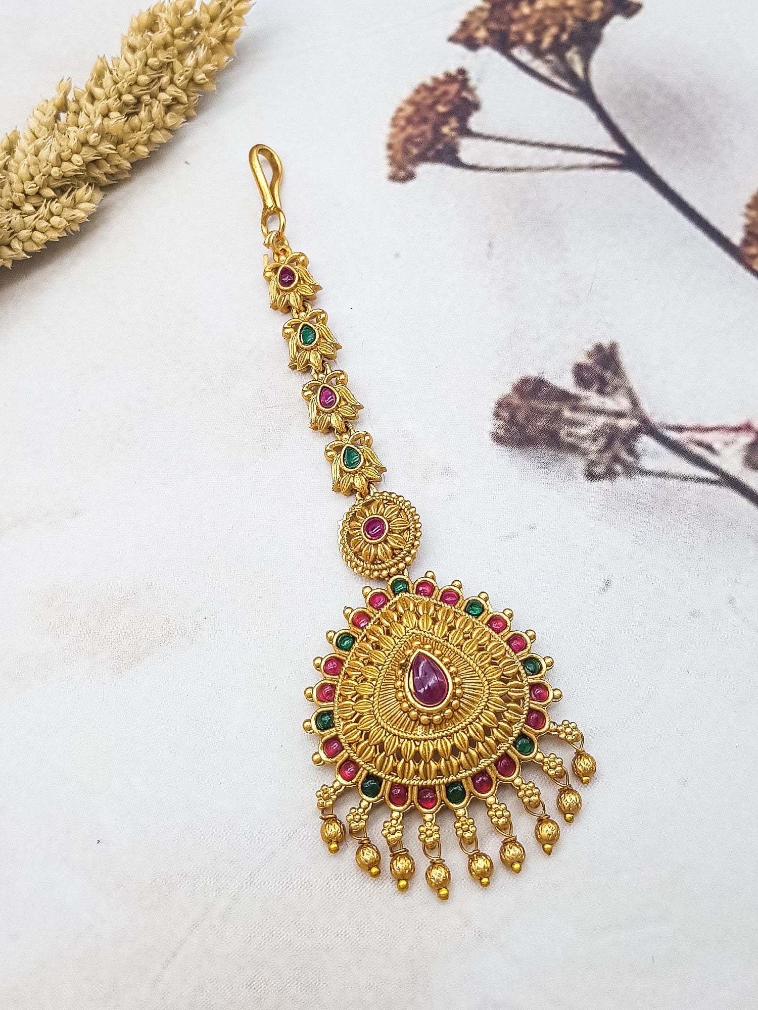 Gold Plated Short Tikka