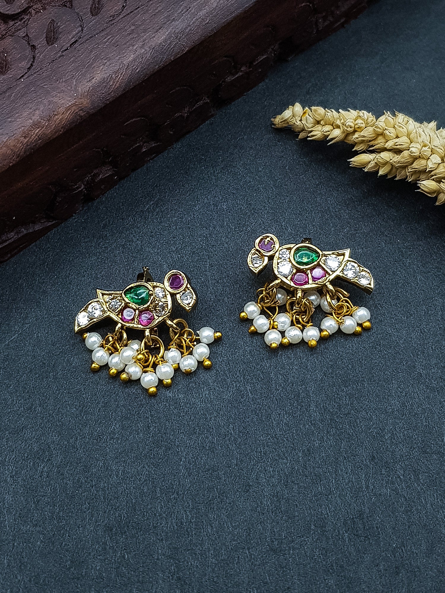 Gold Plated Premium jadau Bugadi