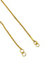 Gold Plated Plain Single Line Maatil