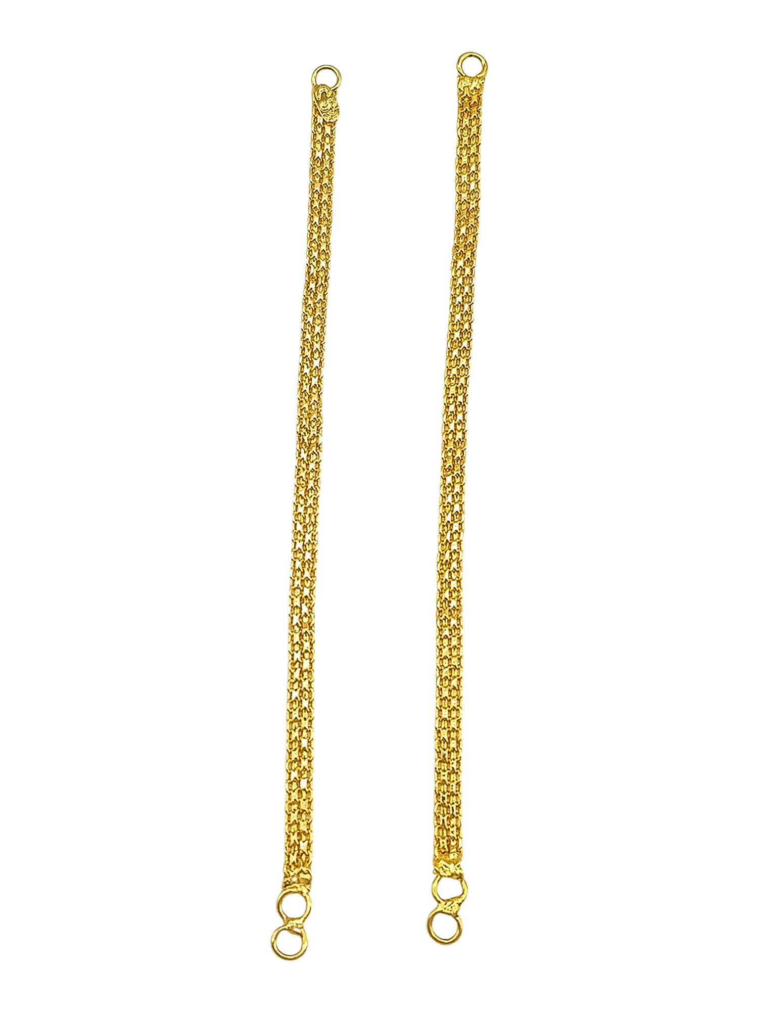 Gold Plated Plain Single Line Maatil