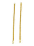 Gold Plated Plain Single Line Maatil