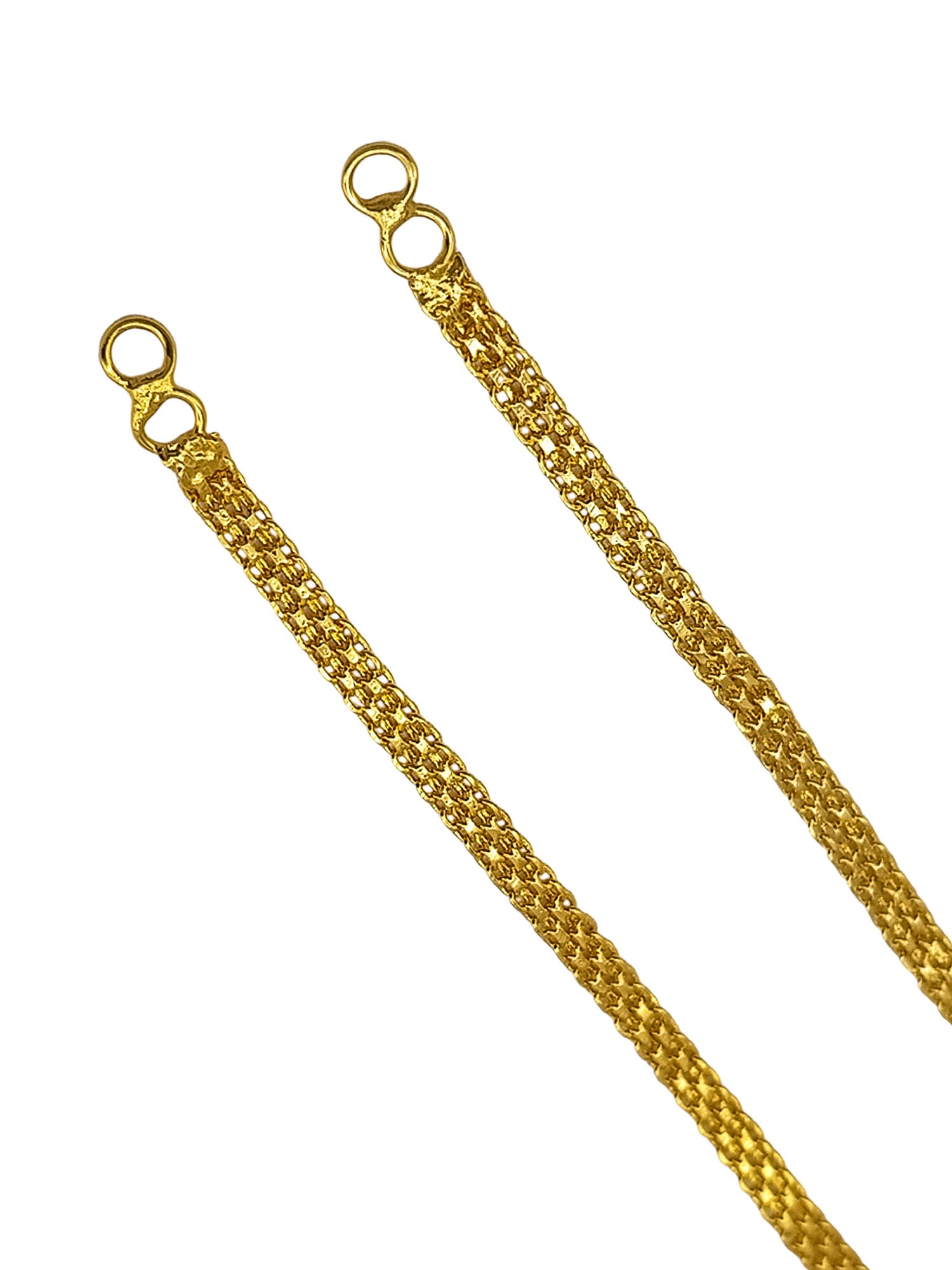 Gold Plated Plain Single Line Maatil