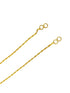Gold Plated Plain Single Line Maatil