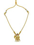 Gold plated Cute Elephant Motif Necklace Set