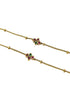 Gold Plated Designer Antique Finish Anklet /Payal