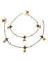 Gold Plated Designer Antique Finish Anklet /Payal