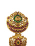Gold Finish guaranteed quality Half Hair choti//Half hair Jada