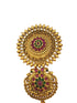 Gold Finish guaranteed quality Half Hair choti//Half hair Jada