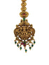 Gold Plated Antique Short Maang Tikka
