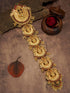 22k 1gm Gold Plated Ruby Colour Studded Hair Jada/Amboda / Hair Pin/Rakhdi/Amboda/Pin 12239N