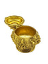 22k Gold Plated fully engraved Kumkum box best for gifting 22661N