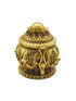 22k Gold Plated fully engraved Kumkum box best for gifting 22661N