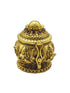 22k Gold Plated fully engraved Kumkum box best for gifting - Griiham