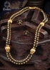 23.5 kt gold plated beads chain 30 INCHES 12360N - Griiham