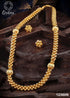 23.5 kt gold plated beads chain 30 INCHES 12360N - Griiham