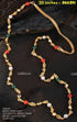 24k Gold Plated Beads chain