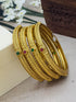 Gold Plated Set of 4 bangles