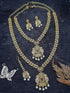 Premium Gold Finish CZ Necklace Set Combo