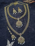 Premium Gold Finish CZ Necklace Set Combo