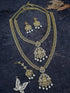 Premium Gold Finish CZ Necklace Set Combo