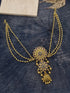 Gold Finish guaranteed quality Bridal Hair Accessories Clip Damini