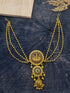Gold Finish guaranteed quality Bridal Hair Accessories Clip Damini