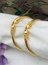 Gold plated Elephant Set of 2 bangles