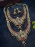 Premium Gold Plated Coral necklace Combo Set