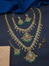 Premium Gold Finish Mehendi Gold finish Necklace Combo Set