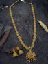 Gold Plated Classic Long Temple Necklace Set