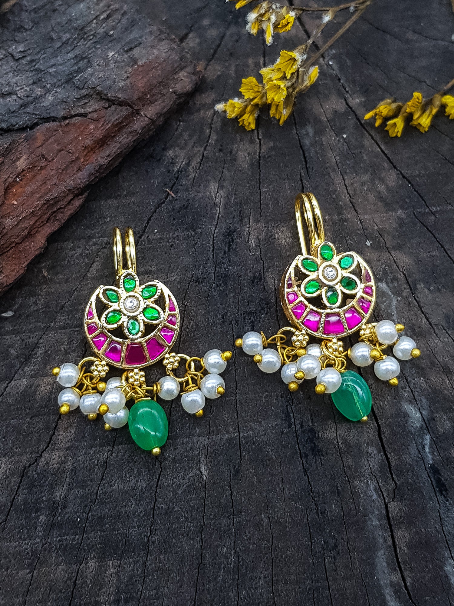 Premium Jadau Bugadi Earrings