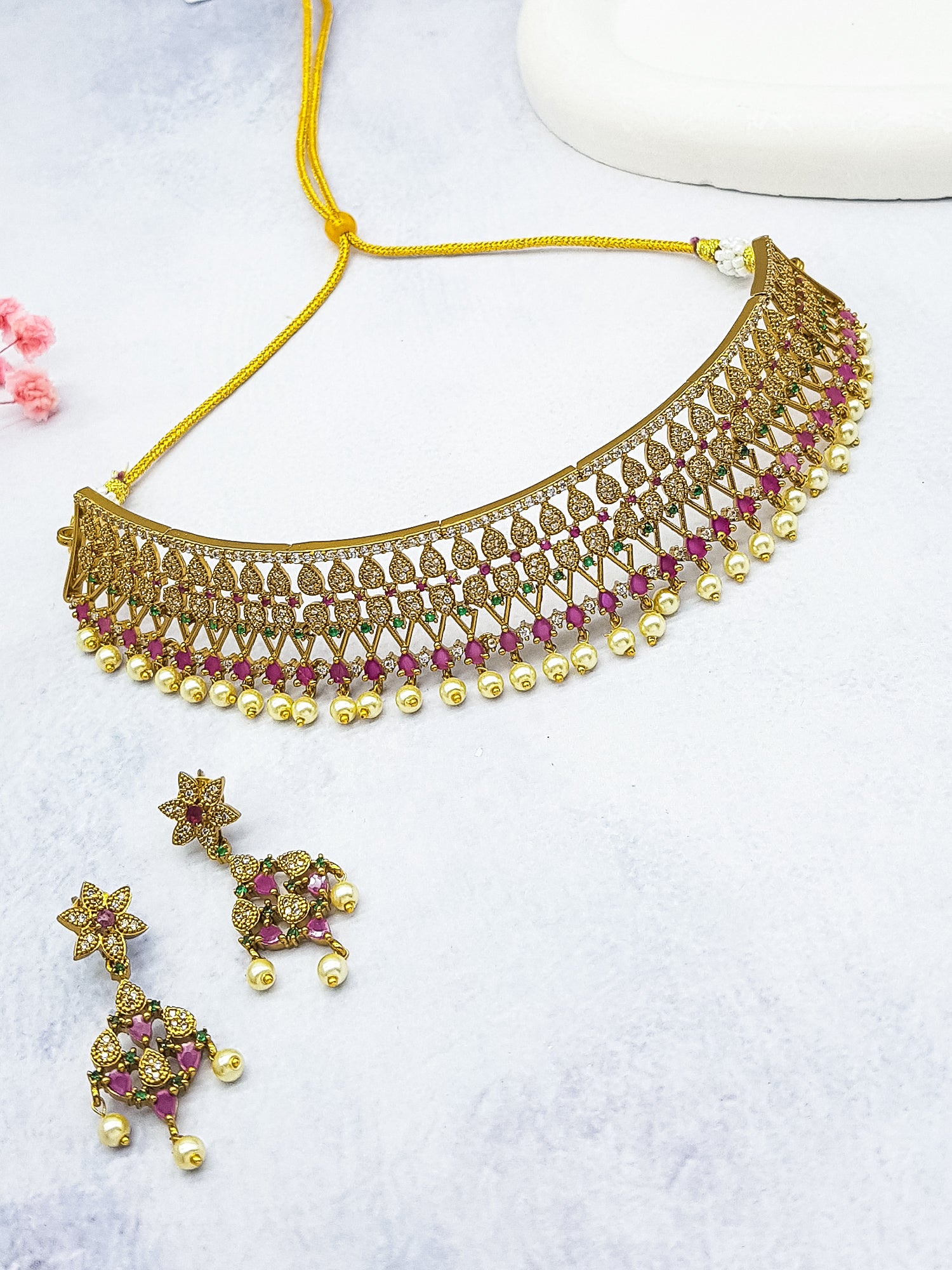 Simple Multicolor choker