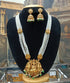 Gold Plated premium Necklace Set with Pearl Maala
