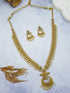 Contemporay chandbali short necklace set