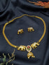 Premium Short CZ zercon Stone Necklace Set