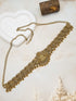 Gold Plated Classic Laxmi Waist Belt