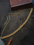 Gold Plated Studded Plain Waist Belt