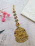 Gold Plated Traditional Bridal Maang Tikka