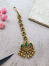 Gold Plated Traditional Bridal Maang Tikka