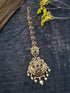 Gold Plated Traditional Bridal Maang Tikka