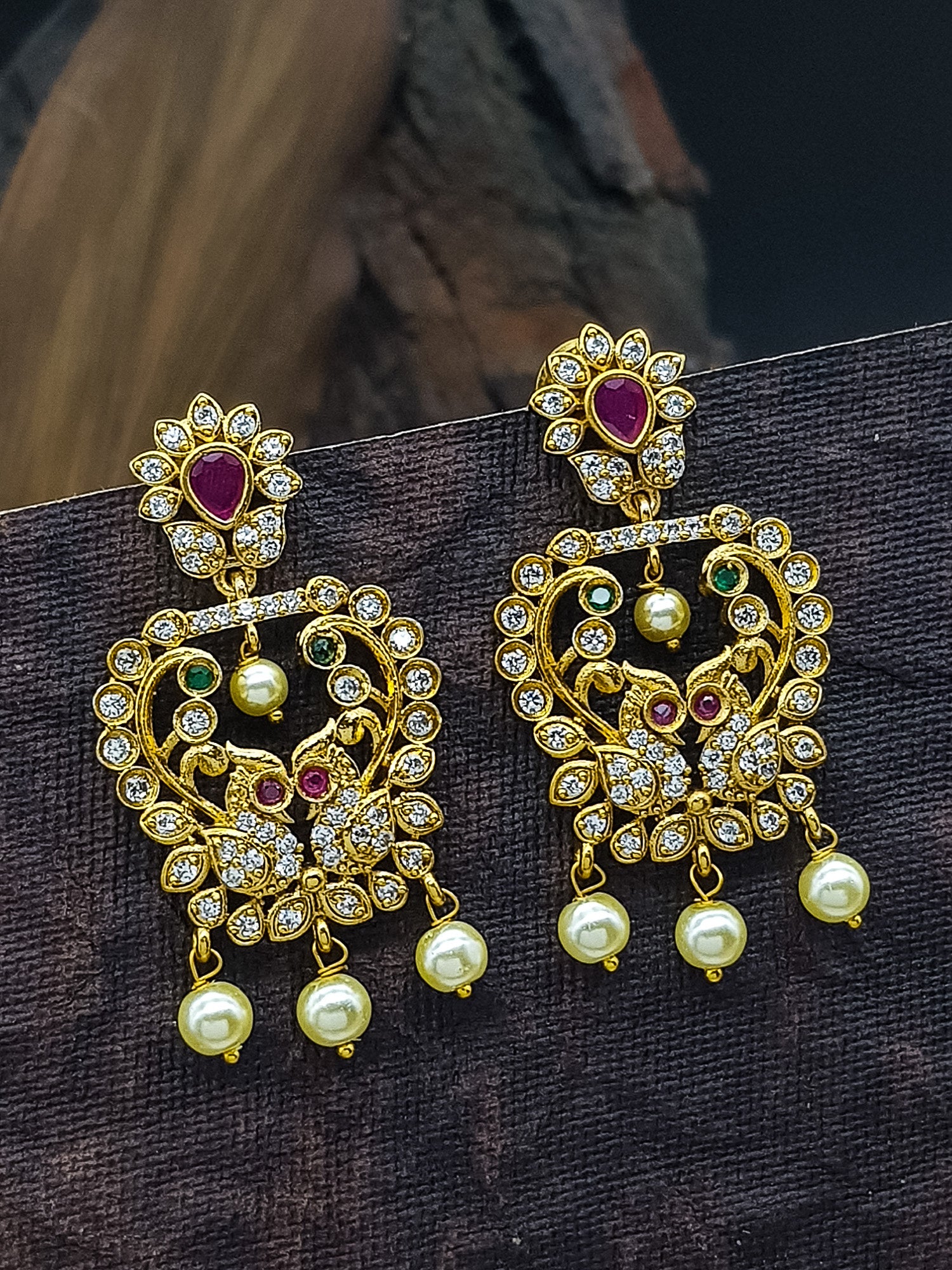 Premium gold plated dangler/Jhumki/Earring