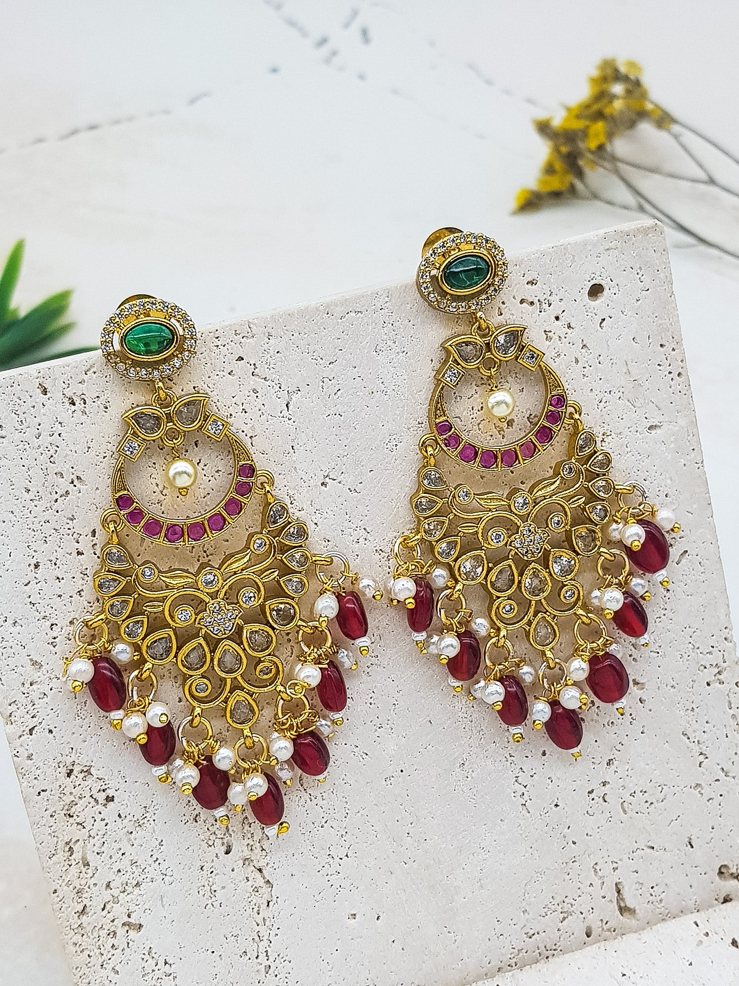 Premium gold plated dangler/Jhumki/Earring