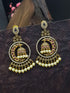 Premium gold plated Real zercon stone dangler/Jhumki/Earring