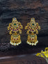 Premium gold plated Real zercon stone dangler/Jhumki/Earring