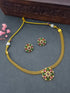 Gold Plated Multicolour Choker necklace Set