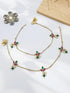Gold Plated Designer Antique Finish Anklet /Payal
