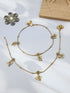 Gold Plated Designer Antique Finish Anklet /Payal